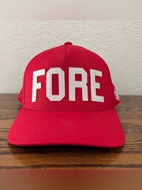 G/FORE Red FORE Hat